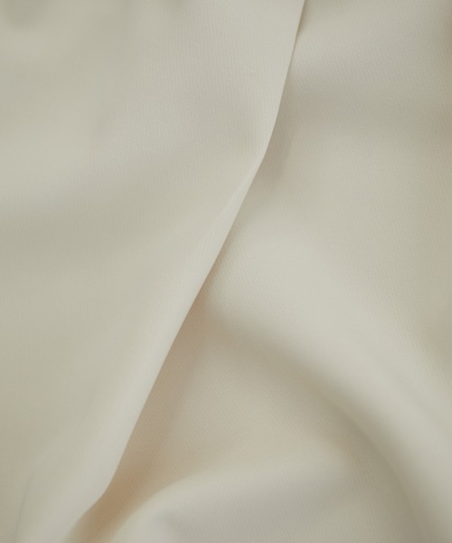 VIS（ビス）の「【EASY CARE】ビッグ釦バンドカラーシャツ（シャツ/ブラウス・レディース・ダークブラウン/サックスブルー/キナリ・FREE）」の5枚目の写真