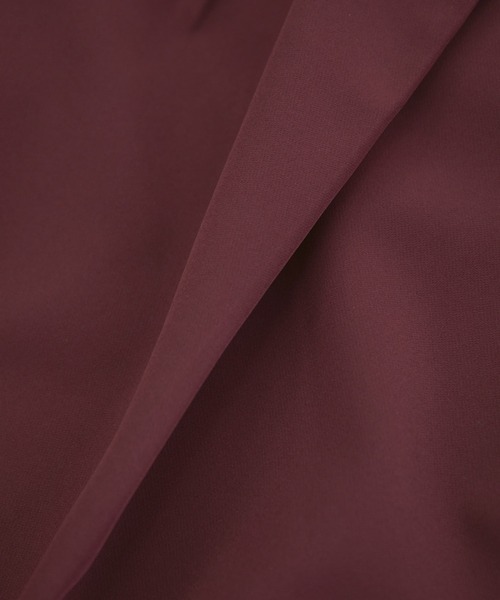 VIS（ビス）の「【EASY CARE】ビッグ釦バンドカラーシャツ（シャツ/ブラウス・レディース・ダークブラウン/サックスブルー/キナリ・FREE）」の16枚目の写真