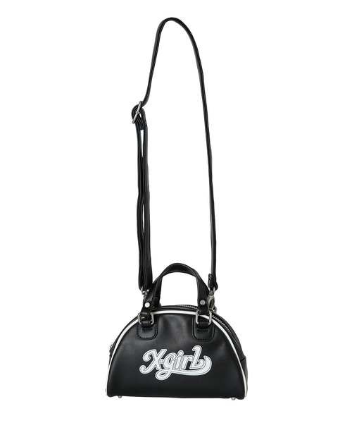 X-girl（エックスガール）の「2WAY MINI BOSTON BAG（ショルダーバッグ・レディース・ブラック/イエロー/バーガンディー・ONE SIZE）」の8枚目の写真