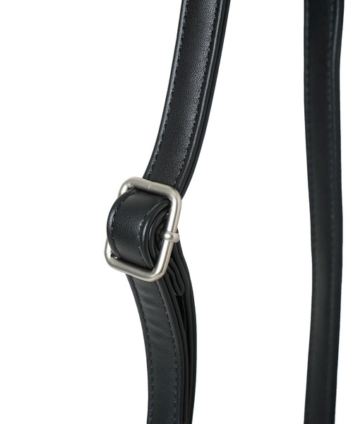 X-girl（エックスガール）の「2WAY MINI BOSTON BAG（ショルダーバッグ・レディース・ブラック/イエロー/バーガンディー・ONE SIZE）」の7枚目の写真