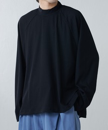 Lui's | VISCOSE混ストレッチモックネックプルオーバー(Tシャツ/カットソー)