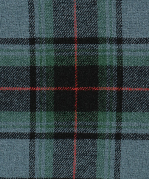 LBC（エルビーシー）の「配色ボタンチェックネルシャツ（シャツ/ブラウス・レディース・チャコールグレー/グリーン/モカ・M）」の4枚目の写真