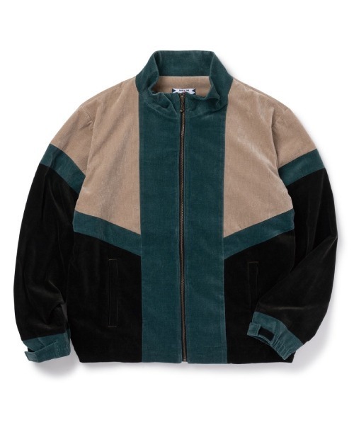 SON OF THE CHEESE(サノバチーズ)の「【SON OF THE CHEESE(サノバチーズ)】Corduroy Track JKT(ジャージ・メンズ・ブラウン・MEDIUM/LARGE)」の4枚目の写真