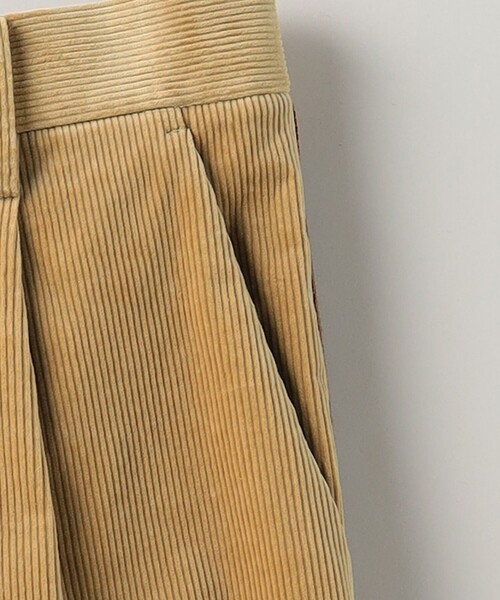 Coohem（コーヘン）の「＜COOHEM＞ KNIT SIDELINE CORDUROY PANTS