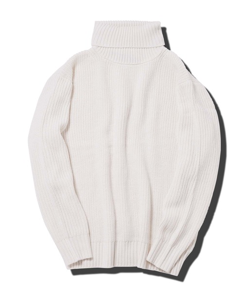 jiggys shop（ジギーズショップ）の「タートルネック ワッフル畦編み ニット セーター（ニット/セーター・メンズ・グリーン系その他/ホワイト系その他/グレー系その他/ブラック系その他2/グレー系その他2/ブルー系その他/ブラウン系その他/ブラック系その他/ベージュ系その他/ブルー系その他2/グレー系その他3/グリーン系その他2/レッド系その他/ブルー系その他3/オレンジ系その他/グレー系その他4・X-LARGE/SMALL/MEDIUM/LARGE）」の17枚目の写真