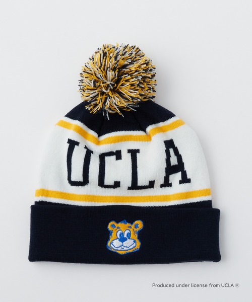 UCLA(ユーシーエルエー)の「【KIDS】【UCLA/ユーシーエルエー】TYPY別注ニットワッチ(ニットキャップ/ビーニー・キッズ・ネイビー・ONE SIZE)」の4枚目の写真