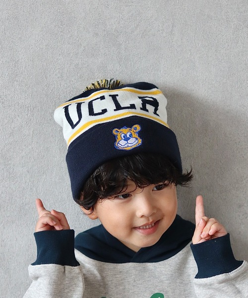 UCLA(ユーシーエルエー)の「【KIDS】【UCLA/ユーシーエルエー】TYPY別注ニットワッチ(ニットキャップ/ビーニー・キッズ・ネイビー・ONE SIZE)」の10枚目の写真