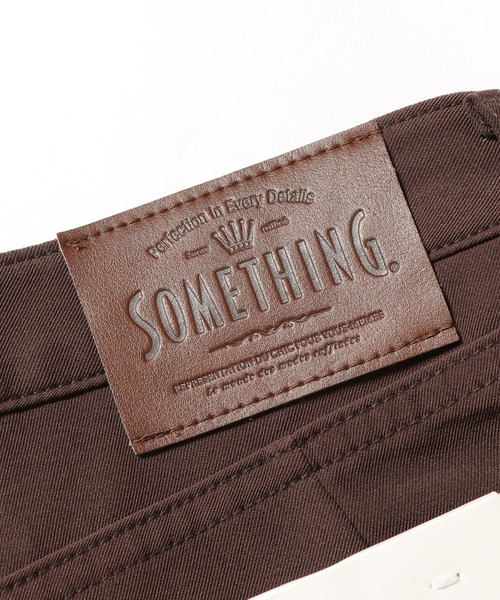 SOMETHING(サムシング)の「SOMETHING/サムシング FLARE PANTS フレアパンツ スラックス(スラックス・レディース・イエロー/レッド/ブラウン/グリーン/ブラック・M/XS/S)」の13枚目の写真