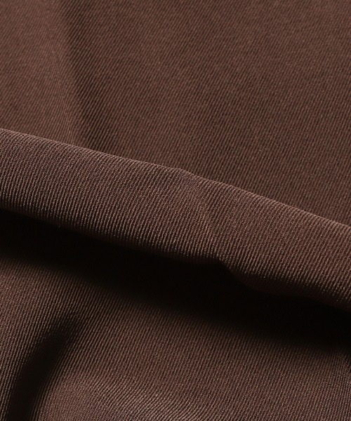 SOMETHING(サムシング)の「SOMETHING/サムシング FLARE PANTS フレアパンツ スラックス(スラックス・レディース・イエロー/レッド/ブラウン/グリーン/ブラック・M/XS/S)」の15枚目の写真