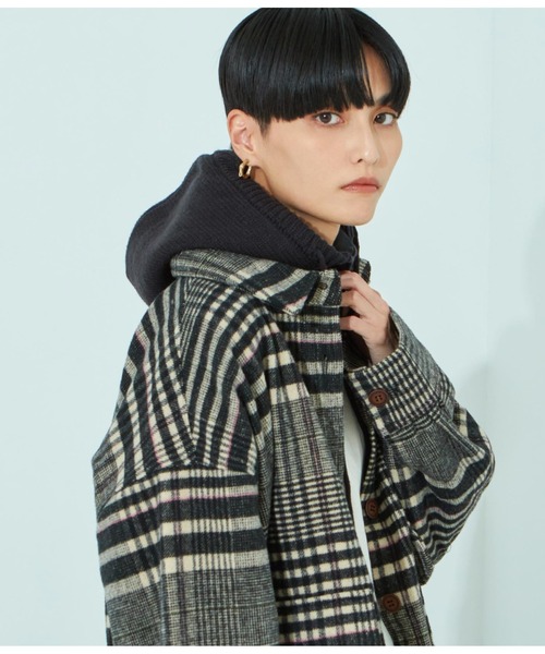 Settimissimo（セッティミッシモ）の「ニットバラクラバ（ニットキャップ/ビーニー・レディース・ブラック/ピンク/アイボリー・FREE）」の12枚目の写真