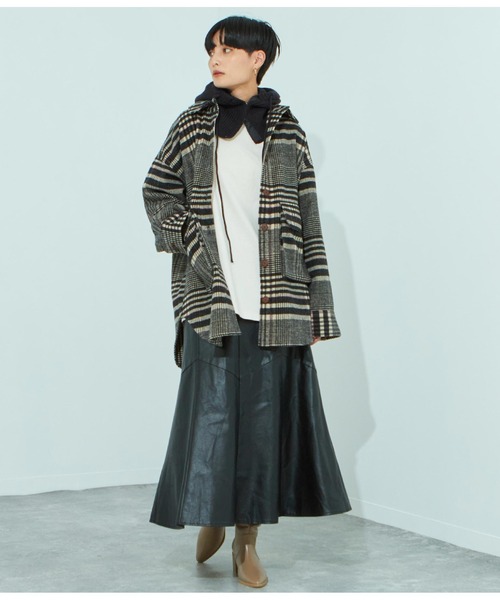 Settimissimo（セッティミッシモ）の「ニットバラクラバ（ニットキャップ/ビーニー・レディース・ブラック/ピンク/アイボリー・FREE）」の15枚目の写真