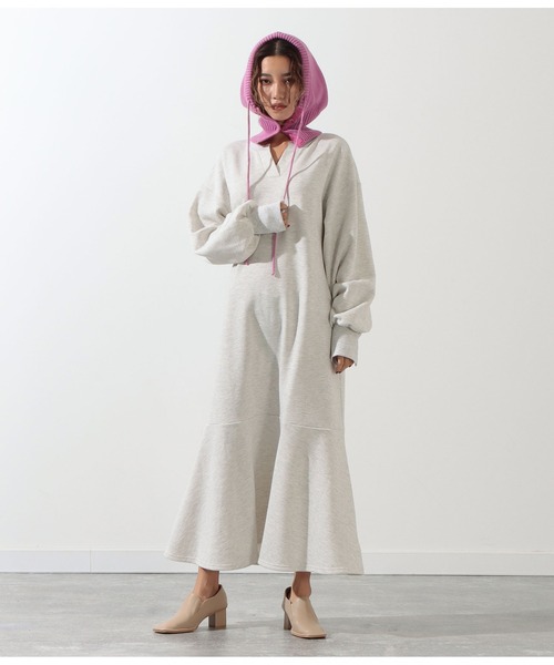 Settimissimo（セッティミッシモ）の「ニットバラクラバ（ニットキャップ/ビーニー・レディース・ブラック/ピンク/アイボリー・FREE）」の17枚目の写真