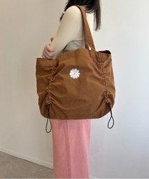aimohaオリジナルマーガレット刺繍トートバッグ