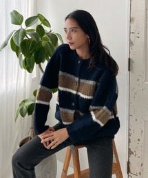 Vicente | Color knit cardigan(カーディガン/ボレロ)