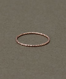 JUPITER（ジュピター）の「【シリーズ累計販売 1500点突破！】【K18】ベーシックスリムリング/good-luck/金属アレルギー対応<動画あり>（リング）」