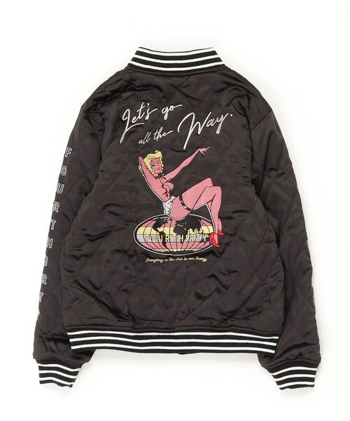 430（フォーサーティ）の「【430】SOUVENIR JACKET（その他アウター・メンズ・ブラック・1/2）」の4枚目の写真