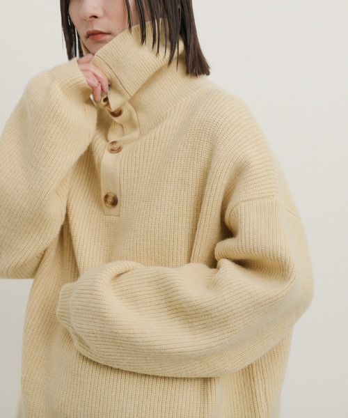 select MOCA（セレクトモカ）の「タートルネックニットスカートセットアップ（セットアップ・レディース・アイボリー/グレー/ブラック・FREE）」の16枚目の写真