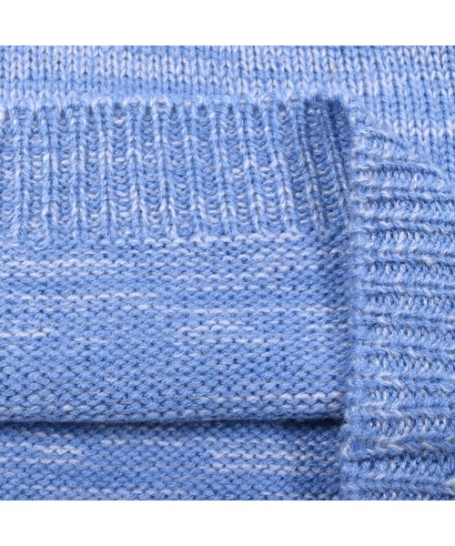 BeBe(ベベ)の「BeBe/求心ノルディック柄ニット(100~150cm)(ニット/セーター・キッズ・ブルー系その他・150/130/140/110/100/120)」の6枚目の写真