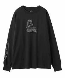 X-girl | FACE & LOGO STITCH L/S TEE(Tシャツ/カットソー)