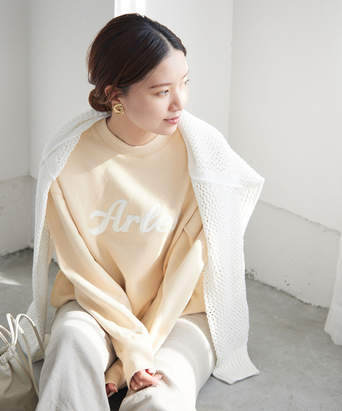 IENA(イエナ)の「【NOMADIS/ノマディス】別注 Arles ビッグサイズ スウェット(スウェット・レディース・ベージュ/グレー・FREE)」の6枚目の写真