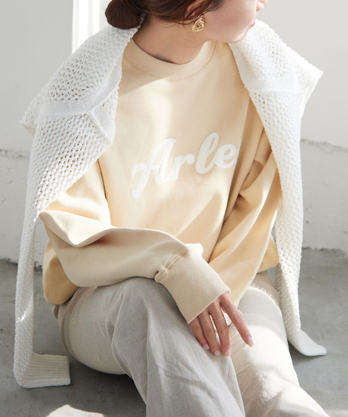 IENA(イエナ)の「【NOMADIS/ノマディス】別注 Arles ビッグサイズ スウェット(スウェット・レディース・ベージュ/グレー・FREE)」の8枚目の写真