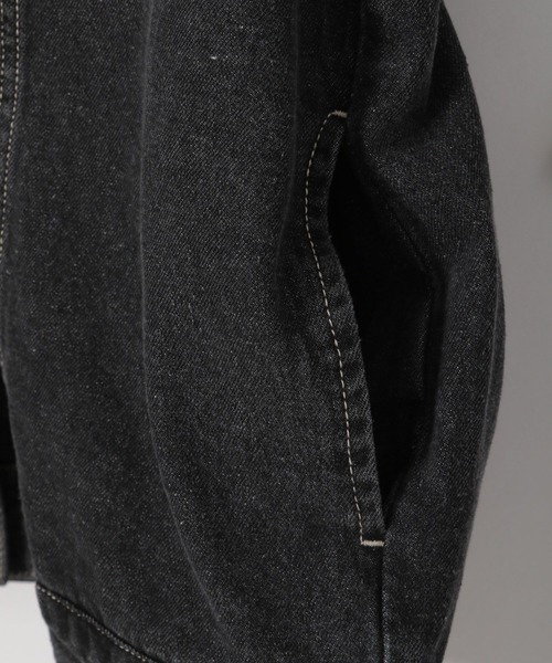 Heather（ヘザー）の「デニムジャケット　182909（デニムジャケット・レディース・ブルー/ブラック・FREE）」の13枚目の写真