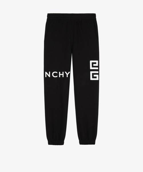 GIVENCHY(ジバンシイ)の「SLIM FIT EMBROIDERED TROUSERS(その他パンツ・メンズ・ブラック・SMALL)」の1枚目の写真