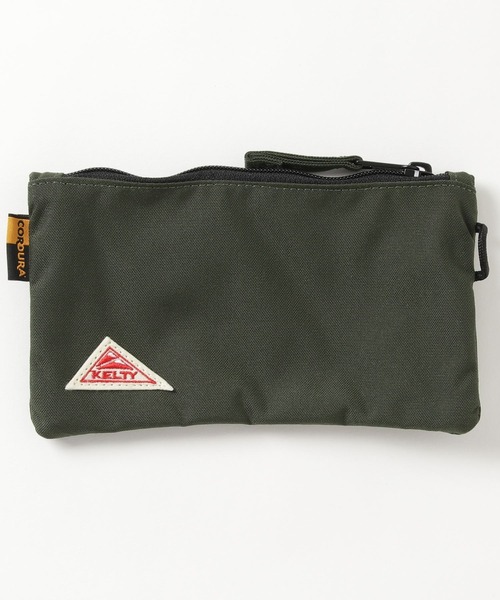KELTY（ケルティ）の「★サマーセール★【KELTY】スモールポーチ/RECTANGLE SMALL POUCH 2（ポーチ・レディース・オリーブ/タン/ブラック/ダークグレー/セージグリーン/ブラウン系その他/ネイビー/モカ/マスタード/ターコイズブルー・FREE）」の6枚目の写真