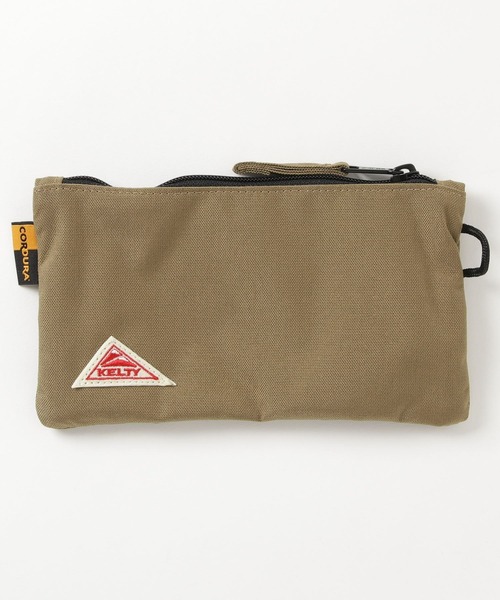 KELTY（ケルティ）の「★サマーセール★【KELTY】スモールポーチ/RECTANGLE SMALL POUCH 2（ポーチ・レディース・オリーブ/タン/ブラック/ダークグレー/セージグリーン/ブラウン系その他/ネイビー/モカ/マスタード/ターコイズブルー・FREE）」の5枚目の写真