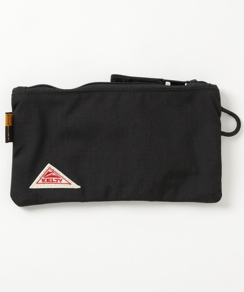 KELTY（ケルティ）の「★サマーセール★【KELTY】スモールポーチ/RECTANGLE SMALL POUCH 2（ポーチ・レディース・オリーブ/タン/ブラック/ダークグレー/セージグリーン/ブラウン系その他/ネイビー/モカ/マスタード/ターコイズブルー・FREE）」の2枚目の写真