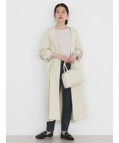 AMERICAN HOLIC(アメリカンホリック)の「クルーネックボーダーロングプルオーバー(Tシャツ/カットソー・レディース・ピンク/ネイビー/サックスブルー/ミント/グリーン/ラベンダー/ブルーグリーン/ブラック・M/L)」の22枚目の写真