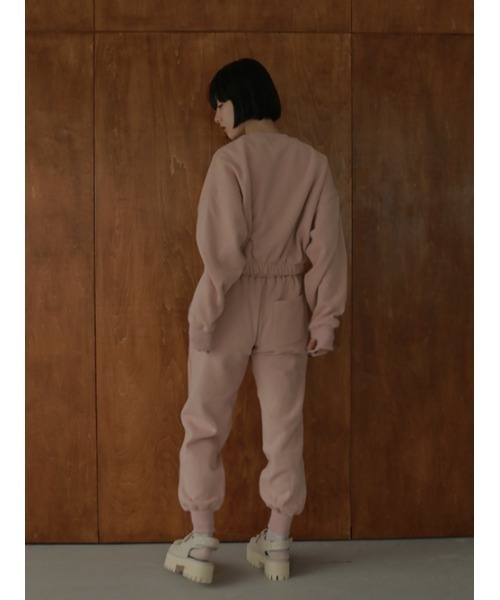 AMAIL(アマイル)の「AM holiday sweat pants(スウェットパンツ・レディース・ピンク/ブラック/グレー・FREE)」の12枚目の写真