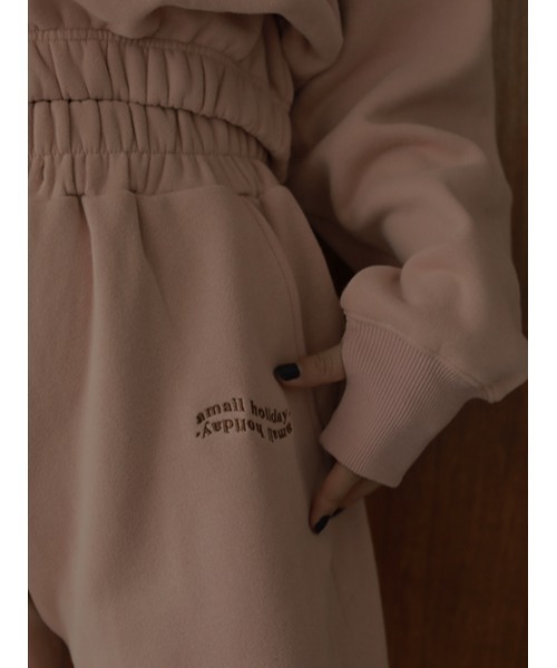 AMAIL(アマイル)の「AM holiday sweat pants(スウェットパンツ・レディース・ピンク/ブラック/グレー・FREE)」の13枚目の写真