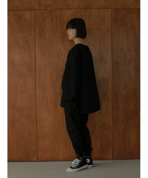 AMAIL(アマイル)の「AM holiday sweat pants(スウェットパンツ・レディース・ピンク/ブラック/グレー・FREE)」の16枚目の写真
