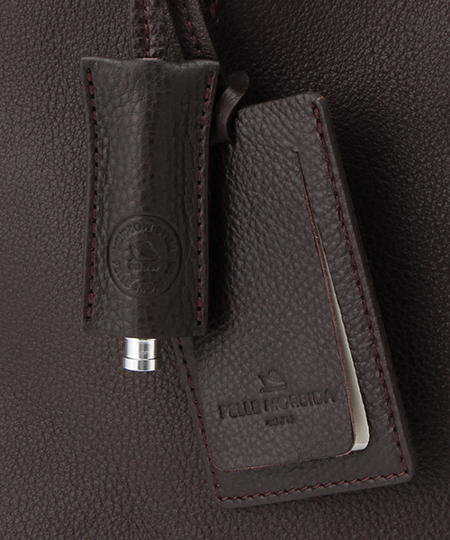 ペッレモルビダ　トートバッグ　メンズ ダークブラウン PELLE MORBIDA トートバッグ メンズ おしゃれ 日本製 レザー