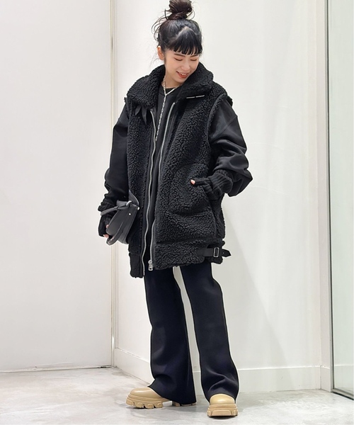 PRE_(プレ) 23AW AP STUDIO別注 ビッグスウェットプルオーバー PRE_/プレ】ビッグスリーブスウェットプルオーバー（Tシャツ