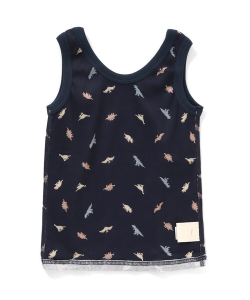 apres les cours（アプレレクール）の「BOYSタンクトップ（タンクトップ・キッズ・キナリ/アイボリー/ネイビー・110/100/120/130/90/80）」の3枚目の写真