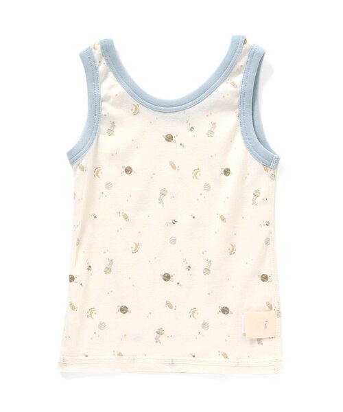 apres les cours（アプレレクール）の「BOYSタンクトップ（タンクトップ・キッズ・キナリ/アイボリー/ネイビー・110/100/120/130/90/80）」の2枚目の写真