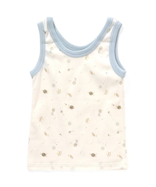 apres les cours（アプレレクール）の「BOYSタンクトップ（タンクトップ・キッズ・キナリ/アイボリー/ネイビー・110/100/120/130/90/80）」の5枚目の写真