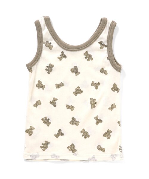 apres les cours（アプレレクール）の「BOYSタンクトップ（タンクトップ・キッズ・キナリ/アイボリー/ネイビー・110/100/120/130/90/80）」の6枚目の写真