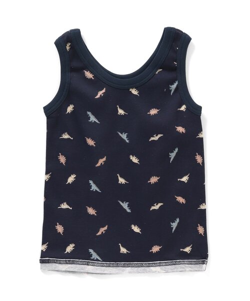 apres les cours（アプレレクール）の「BOYSタンクトップ（タンクトップ・キッズ・キナリ/アイボリー/ネイビー・110/100/120/130/90/80）」の7枚目の写真