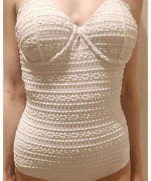 epine（エピヌ）の「back cross lace swim wear（水着）」 - WEAR