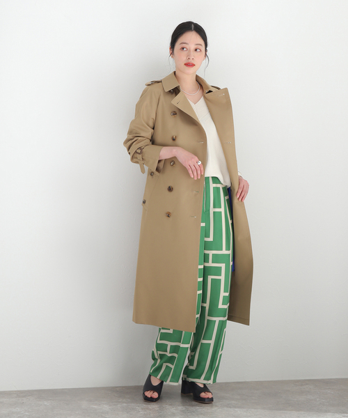 Aquascutum（アクアスキュータム）の「【Aquascutum/アクアスキュータム】L114 トレンチコート（トレンチコート・レディース・キャメル・SMALL）」の7枚目の写真