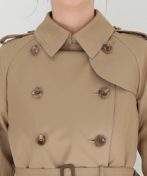 Aquascutum（アクアスキュータム）の「【Aquascutum/アクアスキュータム】L114 トレンチコート（トレンチコート・レディース・キャメル・SMALL）」の13枚目の写真