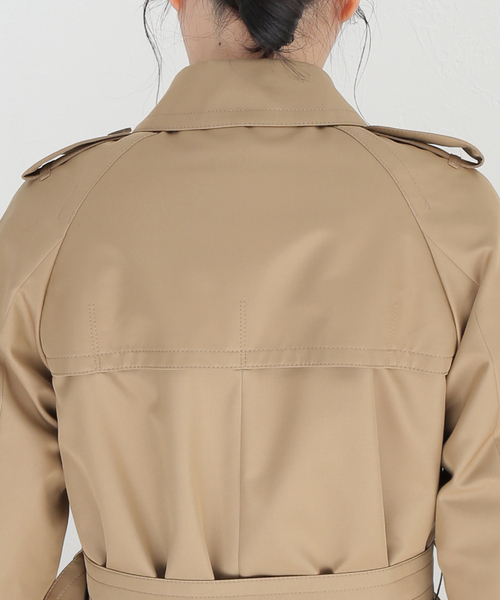 Aquascutum（アクアスキュータム）の「【Aquascutum/アクアスキュータム】L114 トレンチコート（トレンチコート・レディース・キャメル・SMALL）」の14枚目の写真