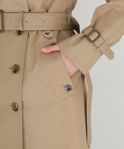 Aquascutum（アクアスキュータム）の「【Aquascutum/アクアスキュータム】L114 トレンチコート（トレンチコート・レディース・キャメル・SMALL）」の17枚目の写真