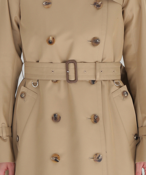 Aquascutum（アクアスキュータム）の「【Aquascutum/アクアスキュータム】L114 トレンチコート（トレンチコート・レディース・キャメル・SMALL）」の20枚目の写真