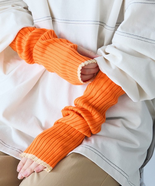 Chaco closet（チャコ クローゼット）の「配色リブ編みサマーニット