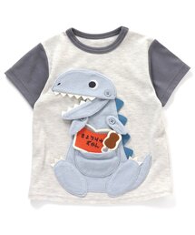 BIT'Z | 4色2柄恐竜マスコットギミックTシャツ(Tシャツ/カットソー)