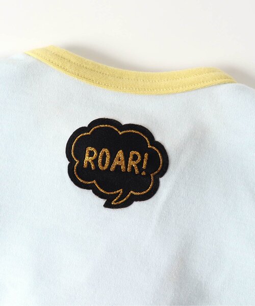 BIT'Z（ビッツ）の「4色2柄恐竜マスコットギミックTシャツ（Tシャツ/カットソー・キッズ・レモンイエロー/ベージュ/キナリ/ミント・95/100/90/120/80/110）」の13枚目の写真